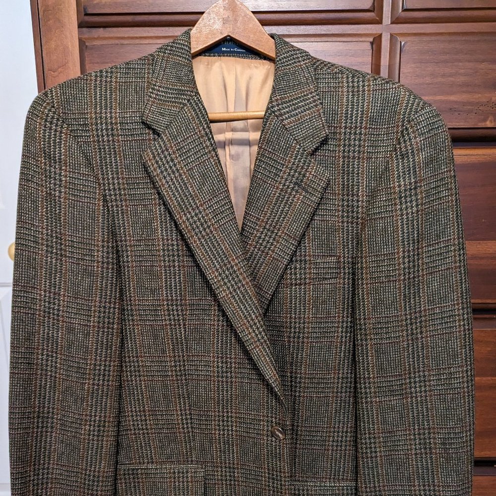 Polo University Club by Ralph Lauren Houndstooth Blazer